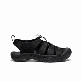 Men's Newport H2 Sandal  |  Triple Black Durable Sole