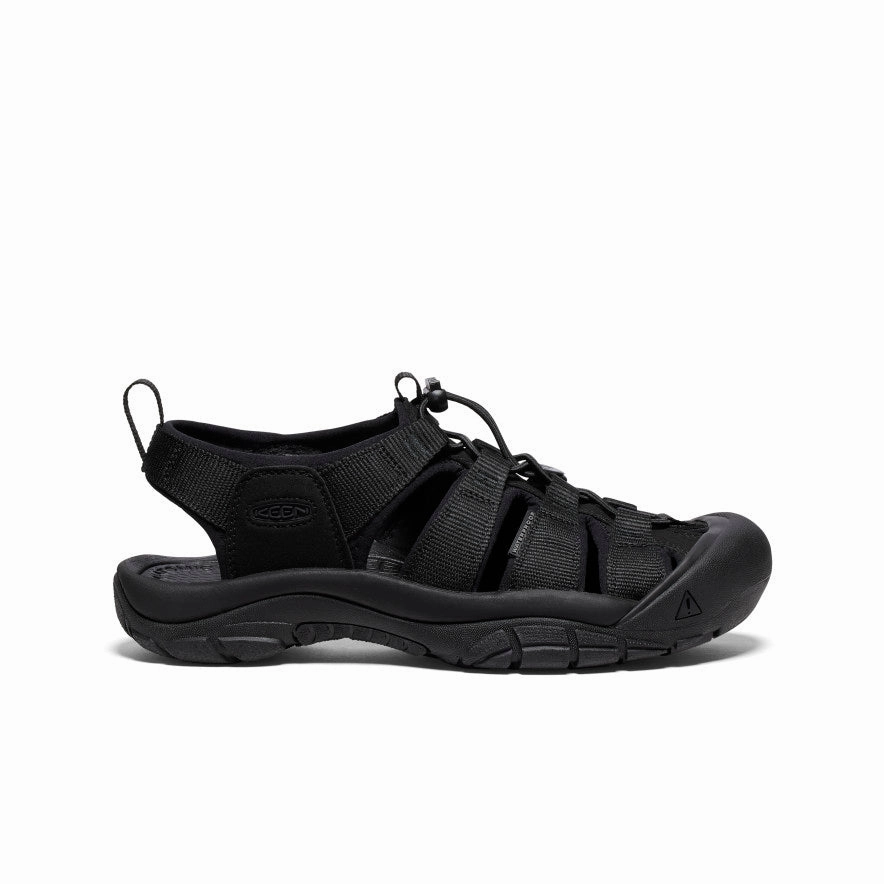 Men's Newport H2 Sandal  |  Triple Black Durable Sole