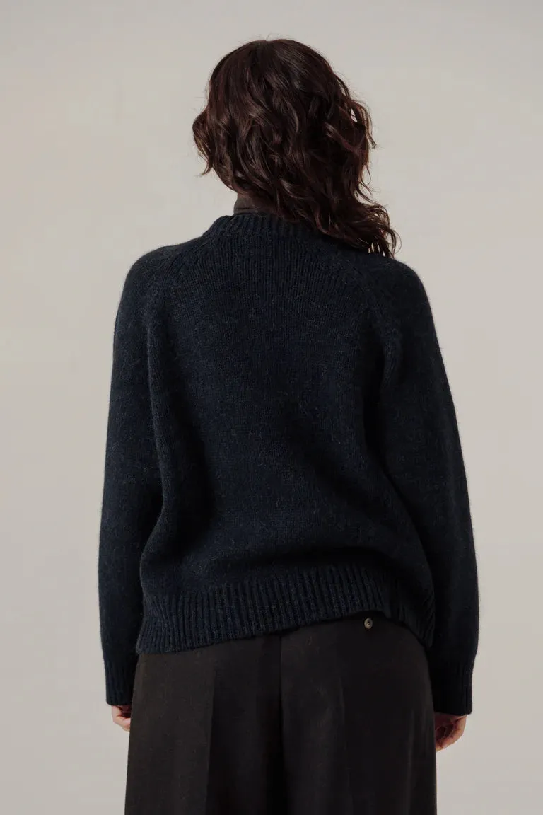 Knitted Comfort Classic Oversized Crewneck