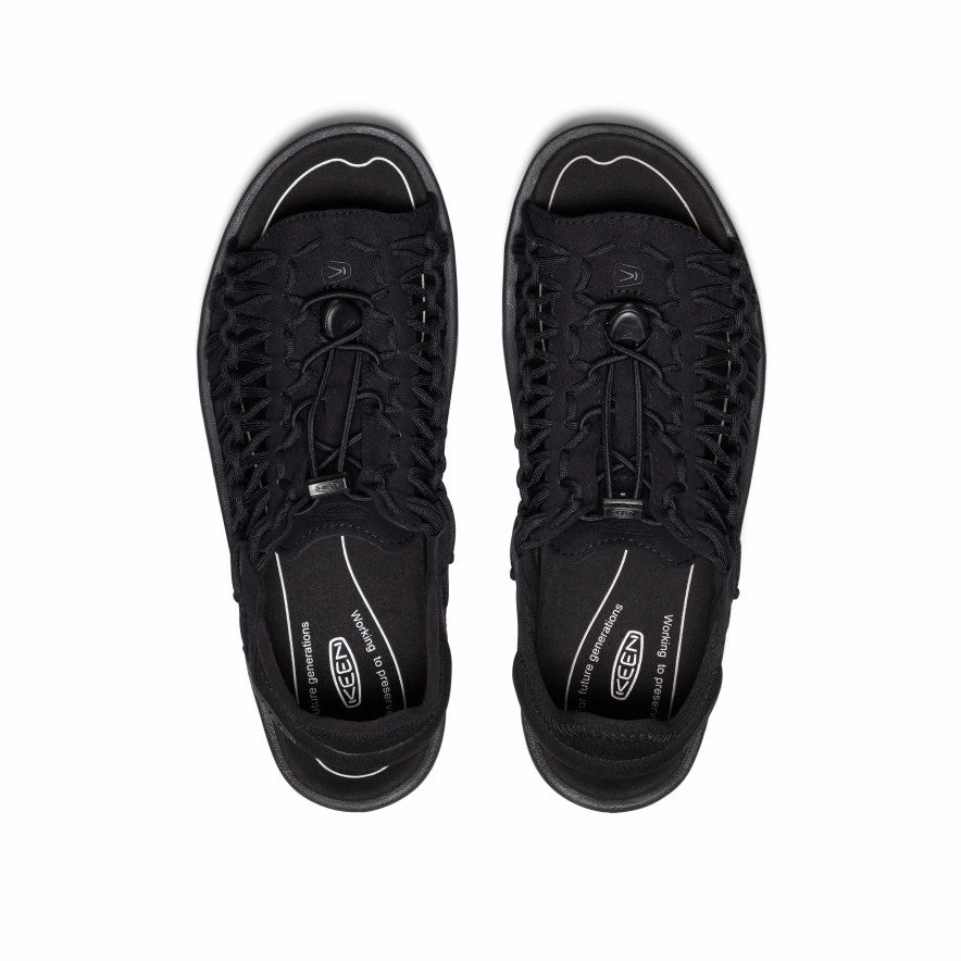 Light Motion Men's UNEEK II Open Toe  |  Black/Black
