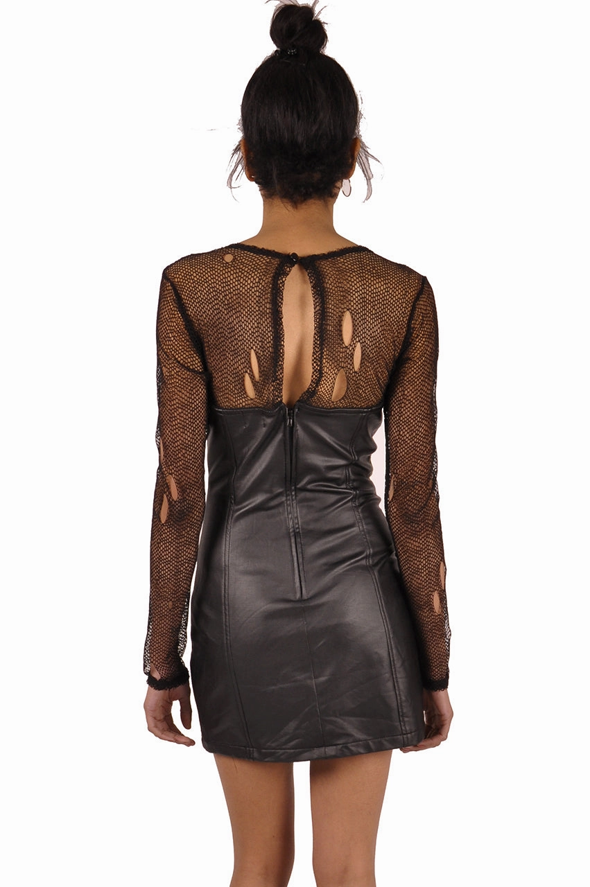 Wild Side Dress Fashionable Cut