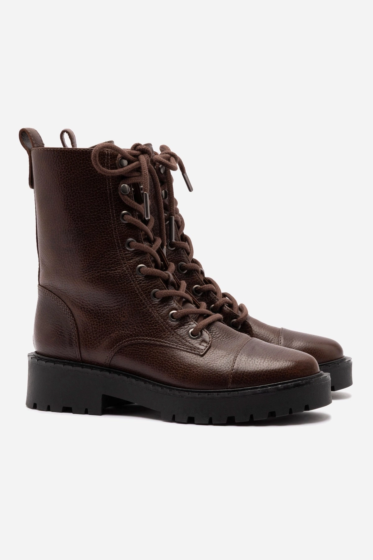 Trinity Boot In Brown Leather Rugged Built Hiking Trails
