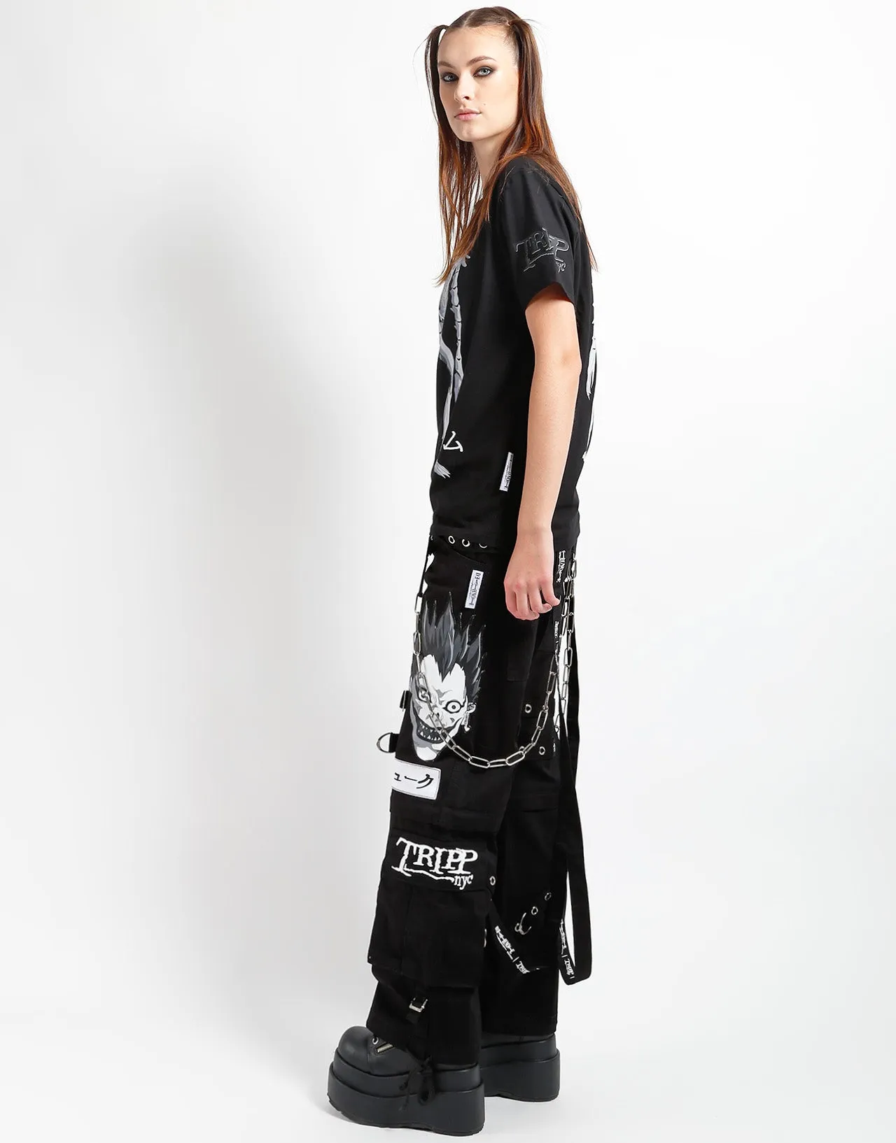 TRIPP NYC X DEATH NOTE - RYUK CHAIN PANT Layered Comfort