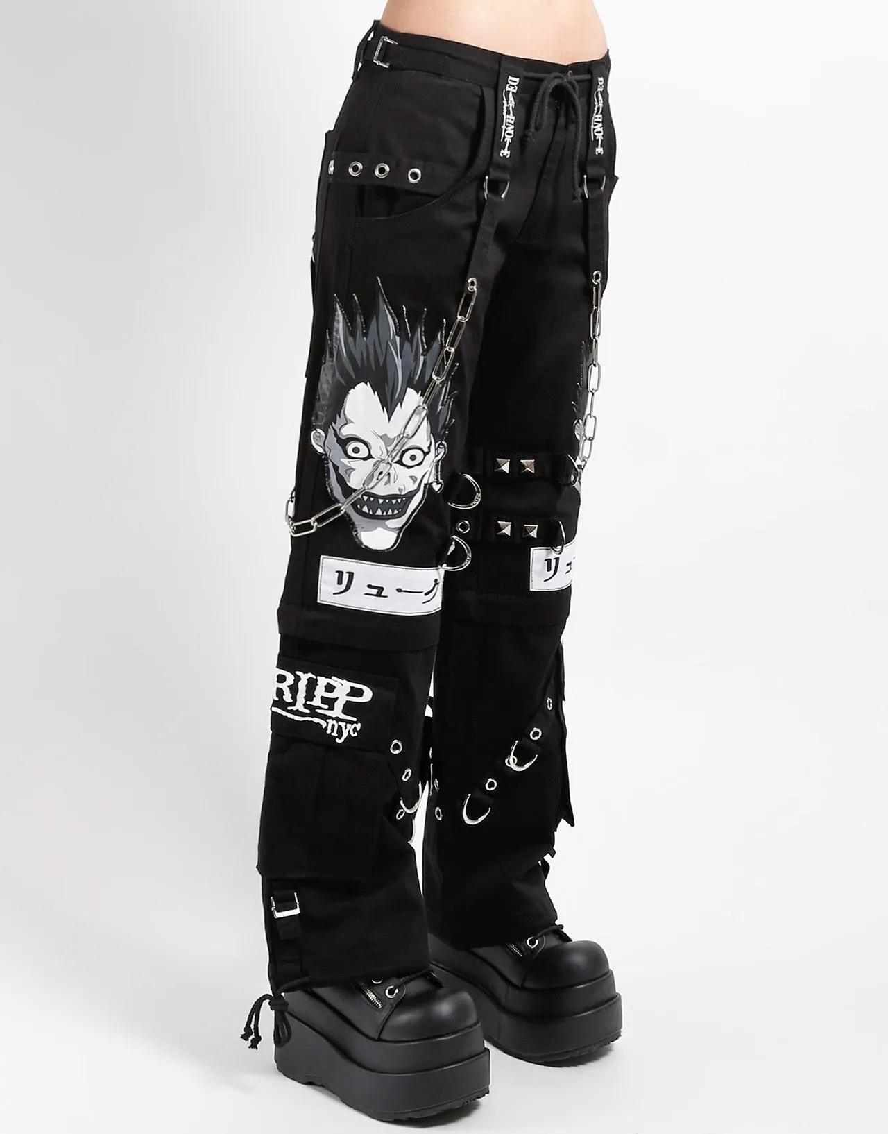 TRIPP NYC X DEATH NOTE - RYUK CHAIN PANT Comfortable Cut