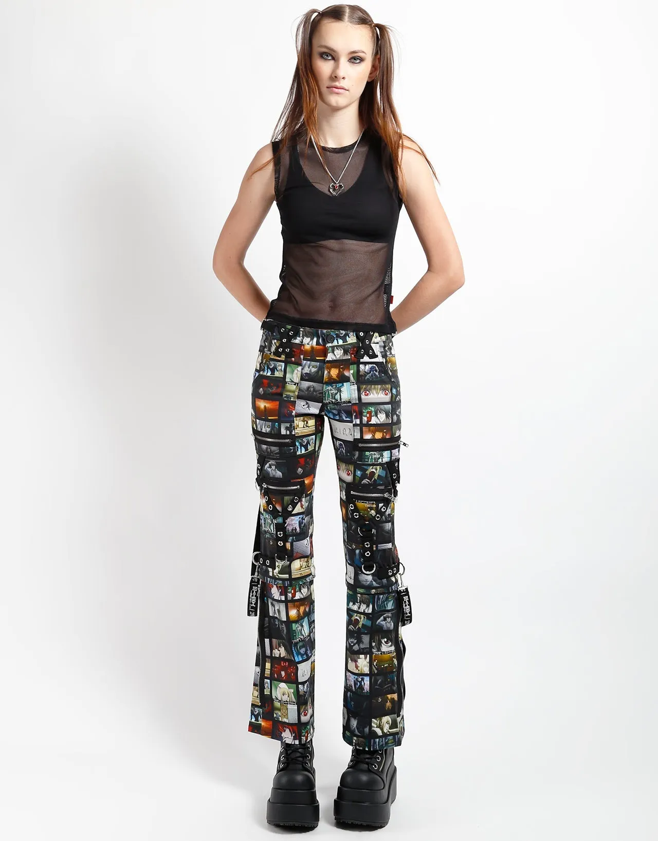 FlexibleMobility Comfort Wear TRIPP NYC X DEATH NOTE - SCREEN ZIP TO ZIP PANTS