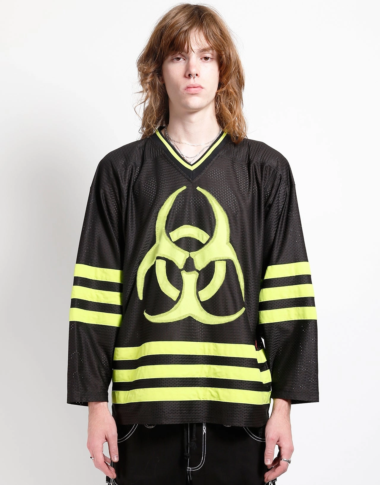 TRIPP NYC LOGO RADIOACTIVE JERSEY TumbleDryFriendlyMaterial SublimatedPrint