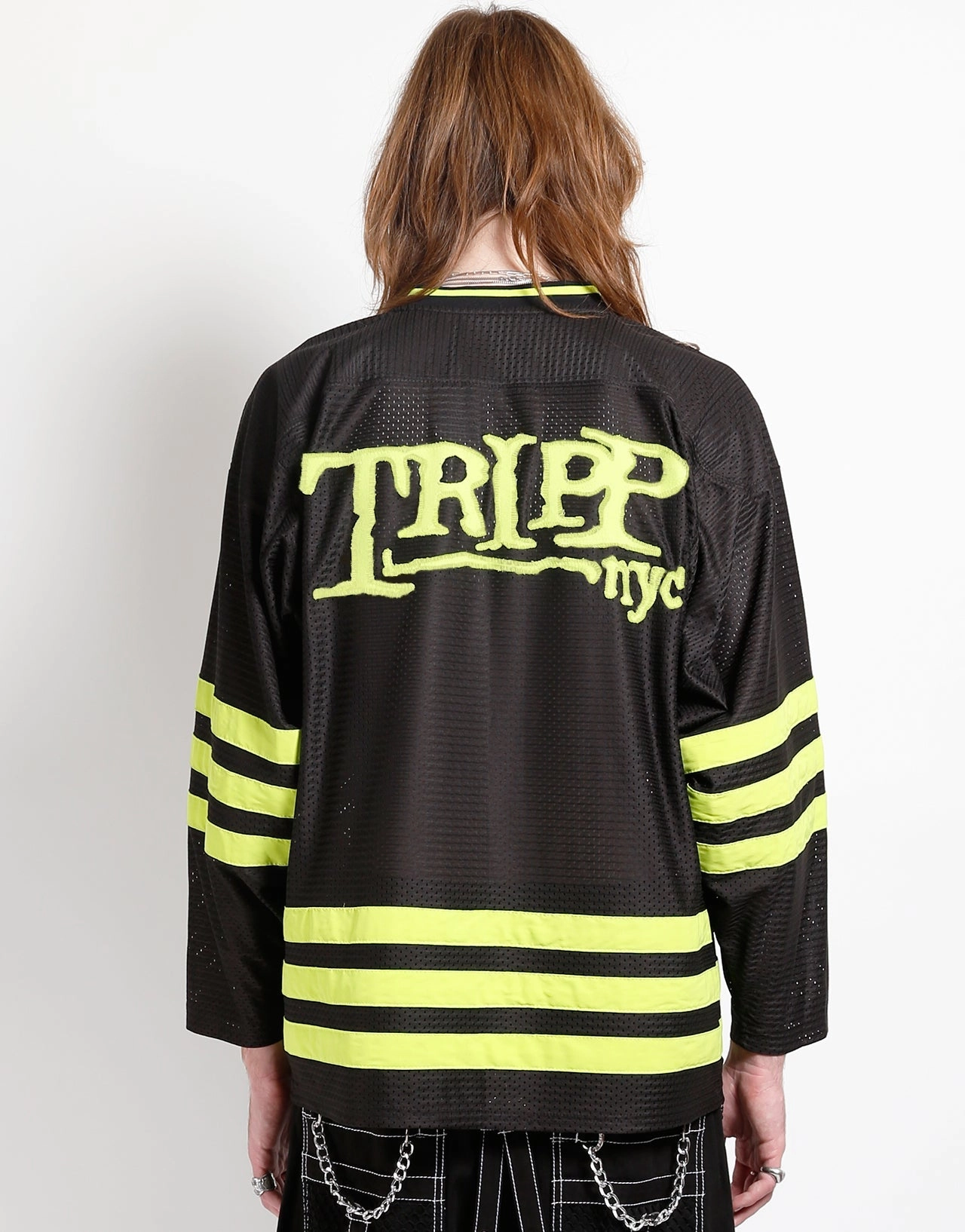 TRIPP NYC LOGO RADIOACTIVE JERSEY Durable Double Stitching OdorResistantFinish