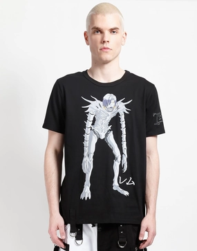 TRIPP NYC X DEATH NOTE - REM D-RINGS TEE Stretchy Top