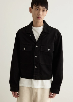 Subtle Detail Anti Fade Technology Trucker Jacket