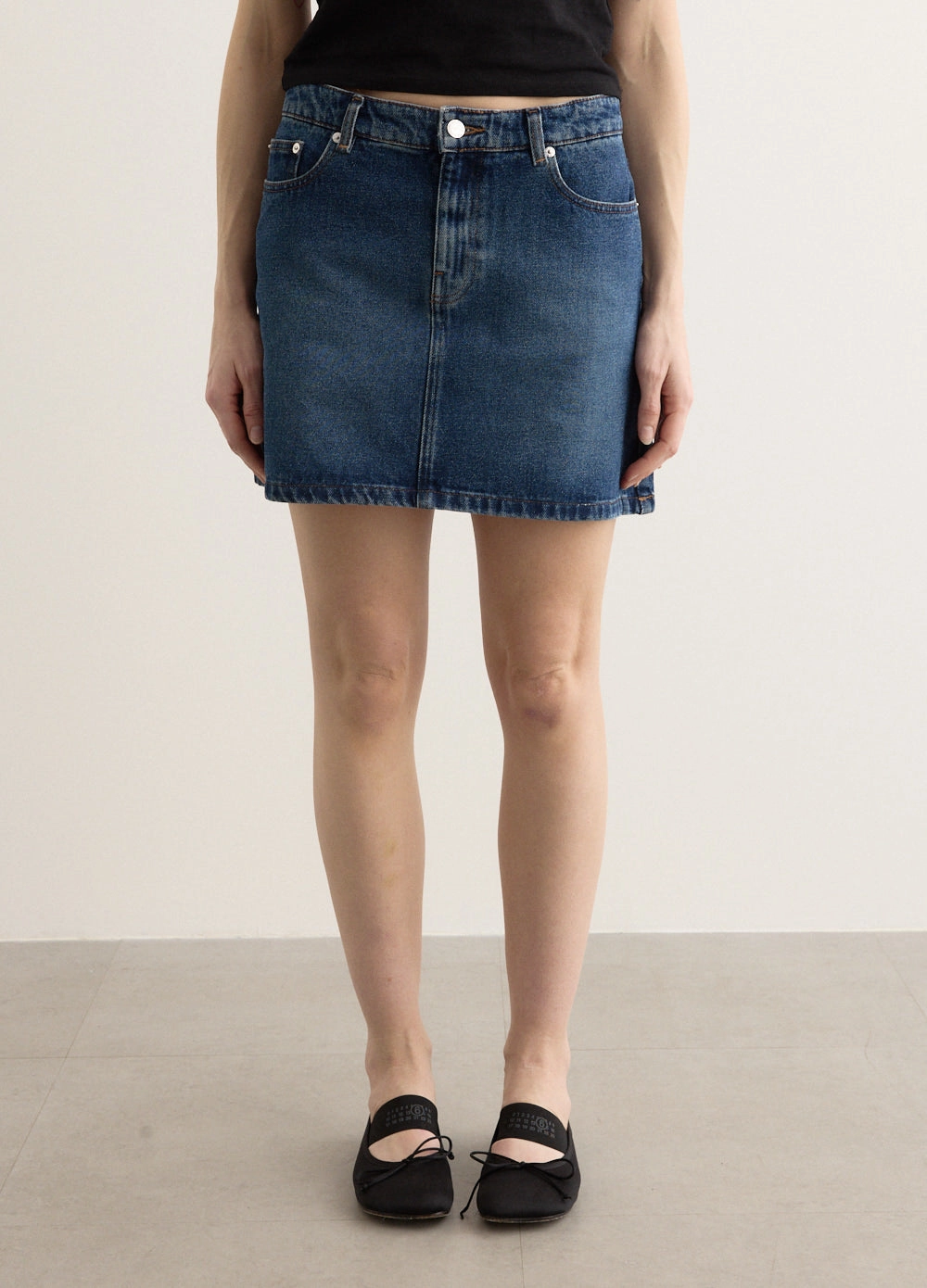 Core Look Quality Basic Moss Skirt