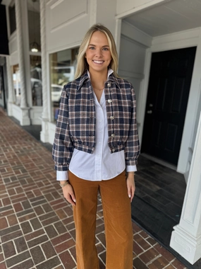 Tyler Boe Harper Kensington Plaid Jacket All weather