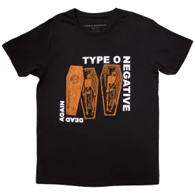 TYPE O NEGATIVE DEAD AGAIN TEE Anti Pilling Surface