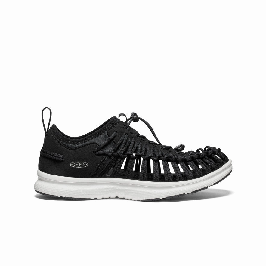 padded sole Men's UNEEK O3 Sneaker Sandal  |  Black/Star White