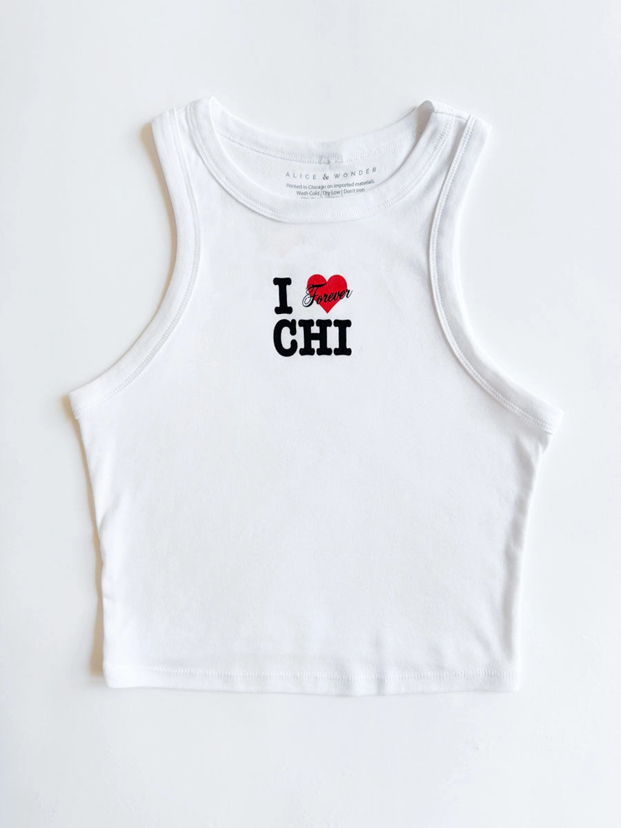 I <3 Chi Racer Tank ReinforcedArmholes elegant design