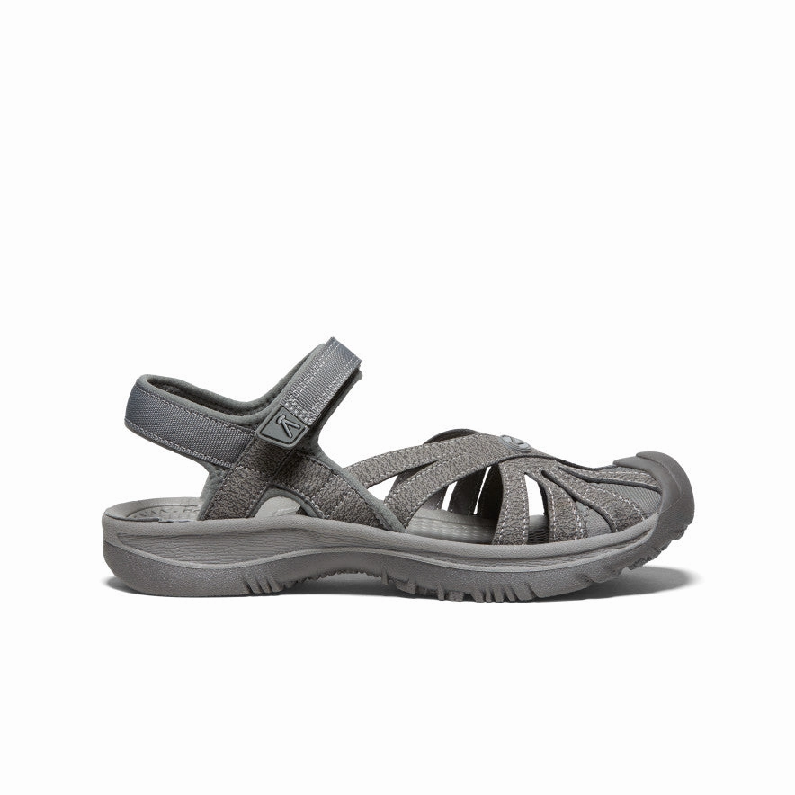 Women's Rose Sandal  |  Gargoyle/Raven Travel-ready Footwear