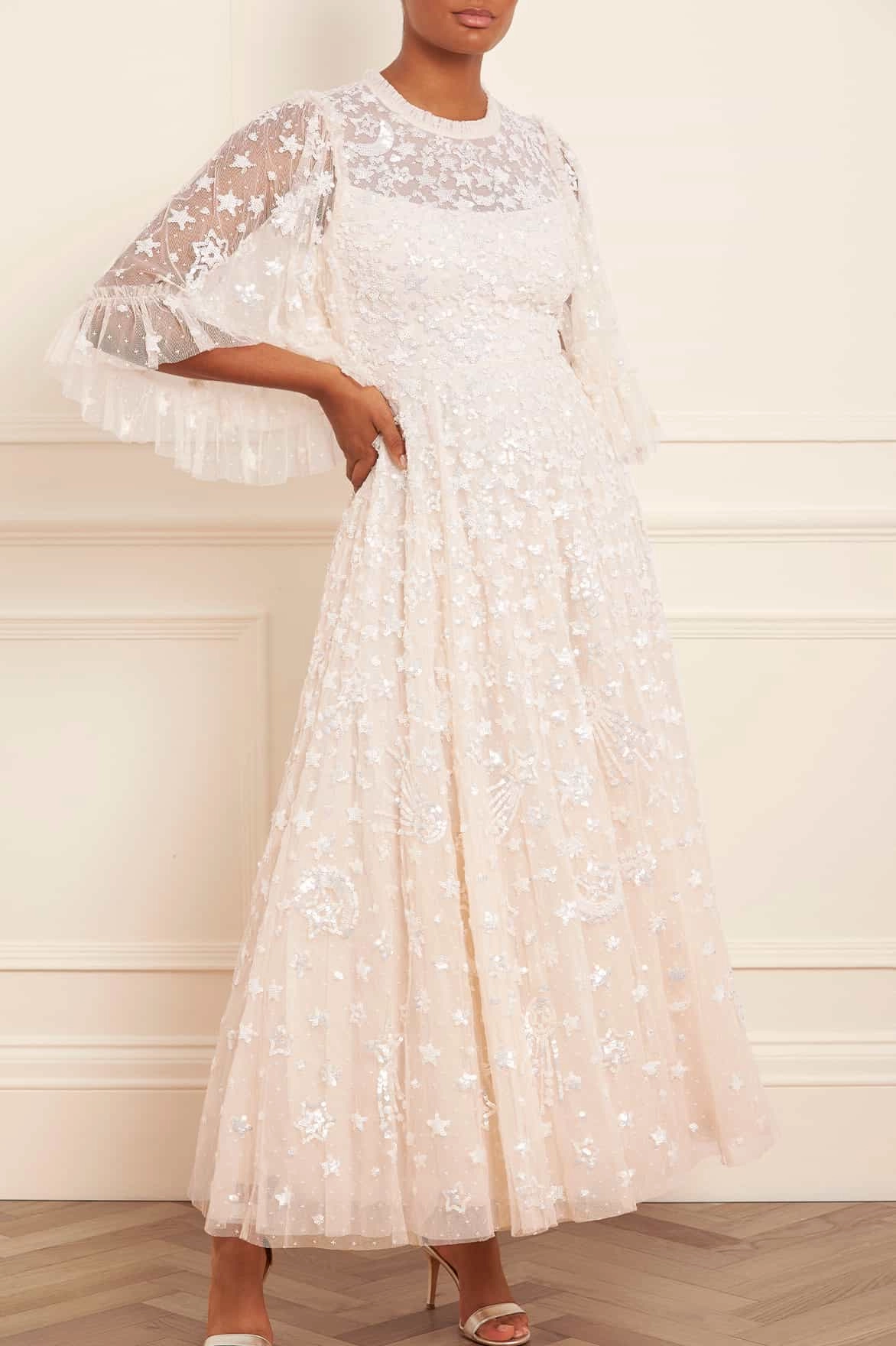 Constellation Gloss Ankle Gown Autumn Essential Perfect Shape