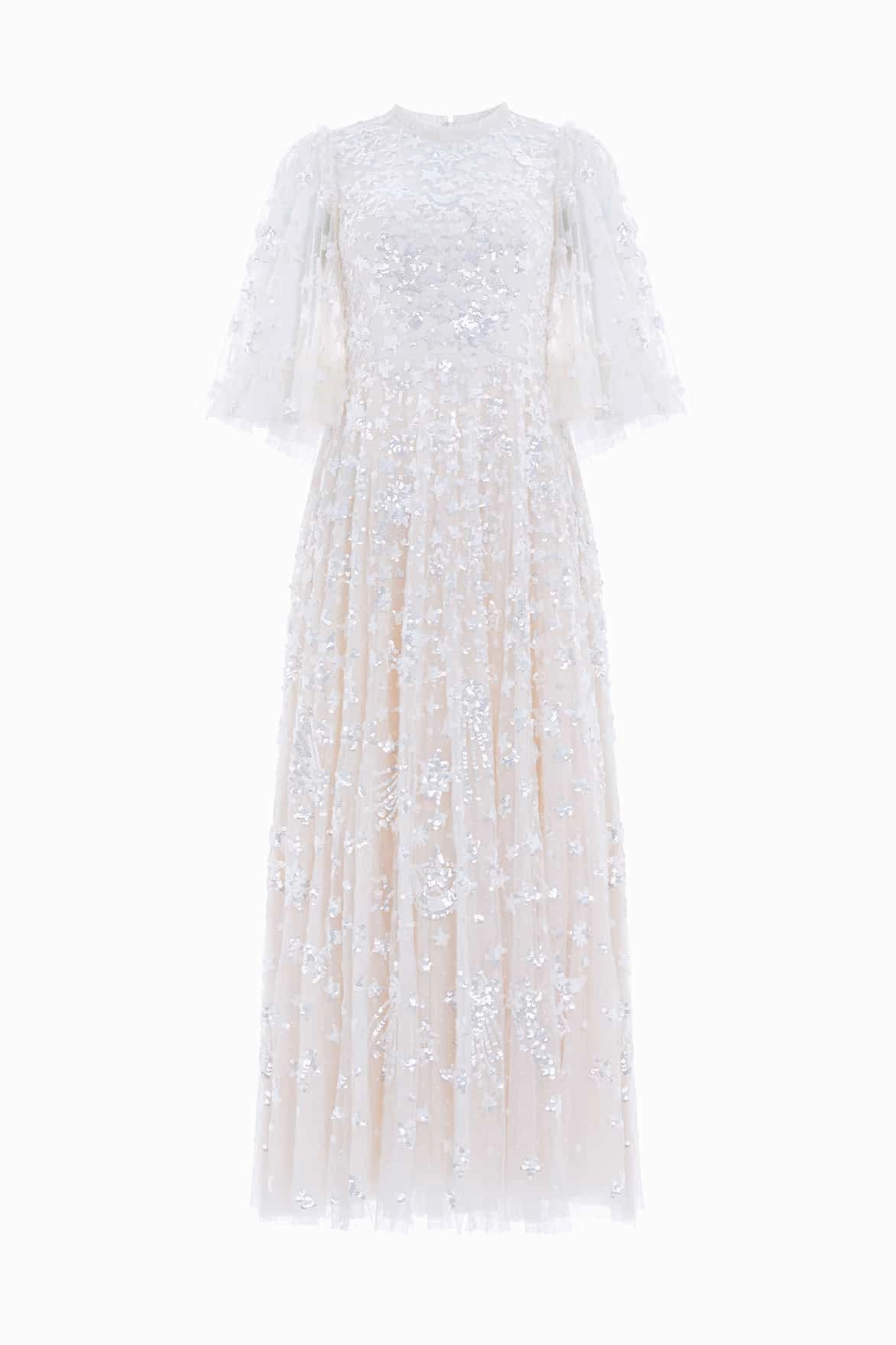 Constellation Gloss Ankle Gown Subtle Lines WaterRepellentCoating