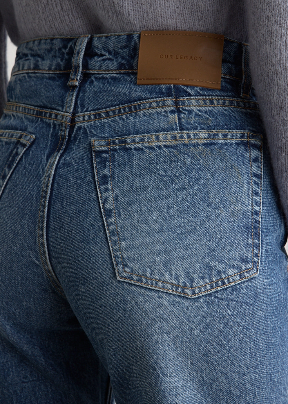 Treble Cut Jeans Street Fashion Casual Winter Warmth Traveler Gear Winter Warmth Smooth