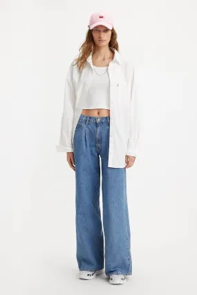 Sleek and Soft Baggy Dad Wide Leg