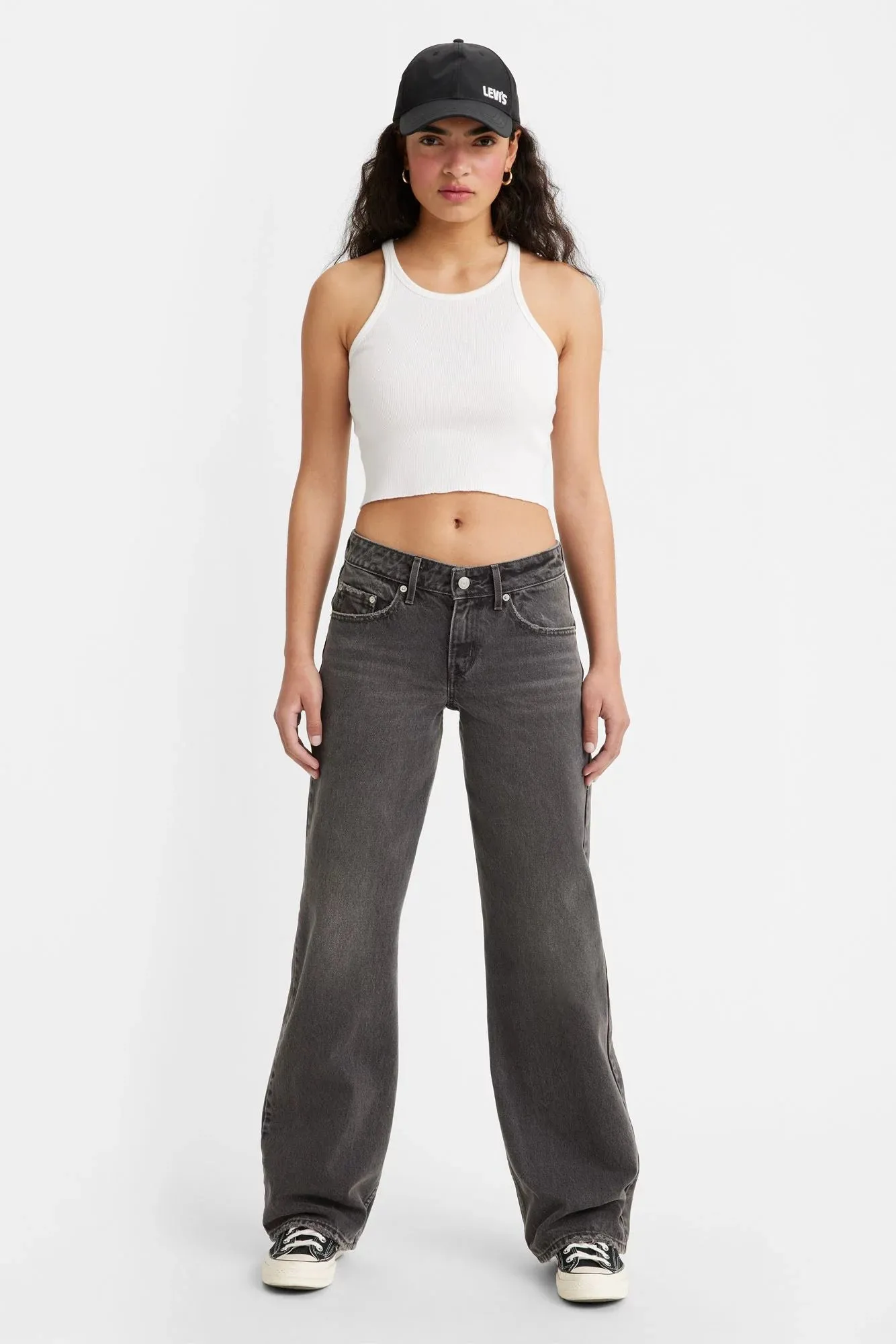 Low Loose Jean Secure Closure System Basic Piece