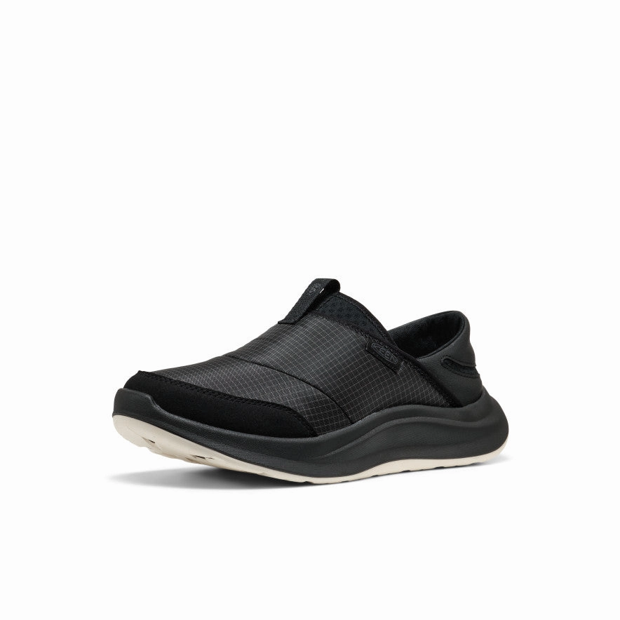 Women's Whyser Slip-On  |  Black Comfy Step On