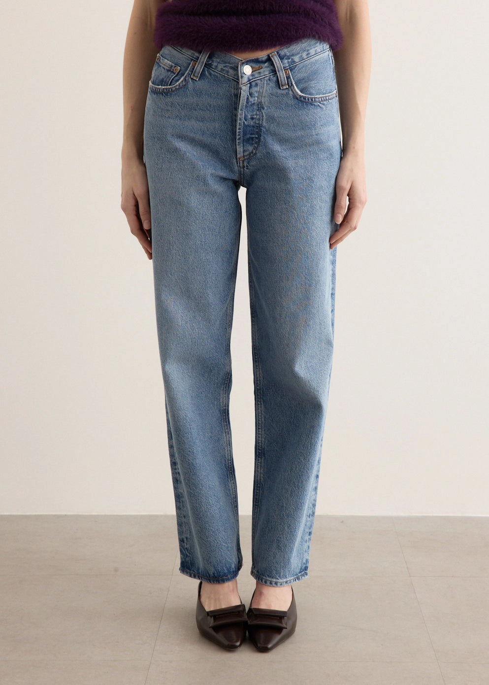 V-Waist Baggy Jeans All weather Slim Holiday Vibes Teen Outfit