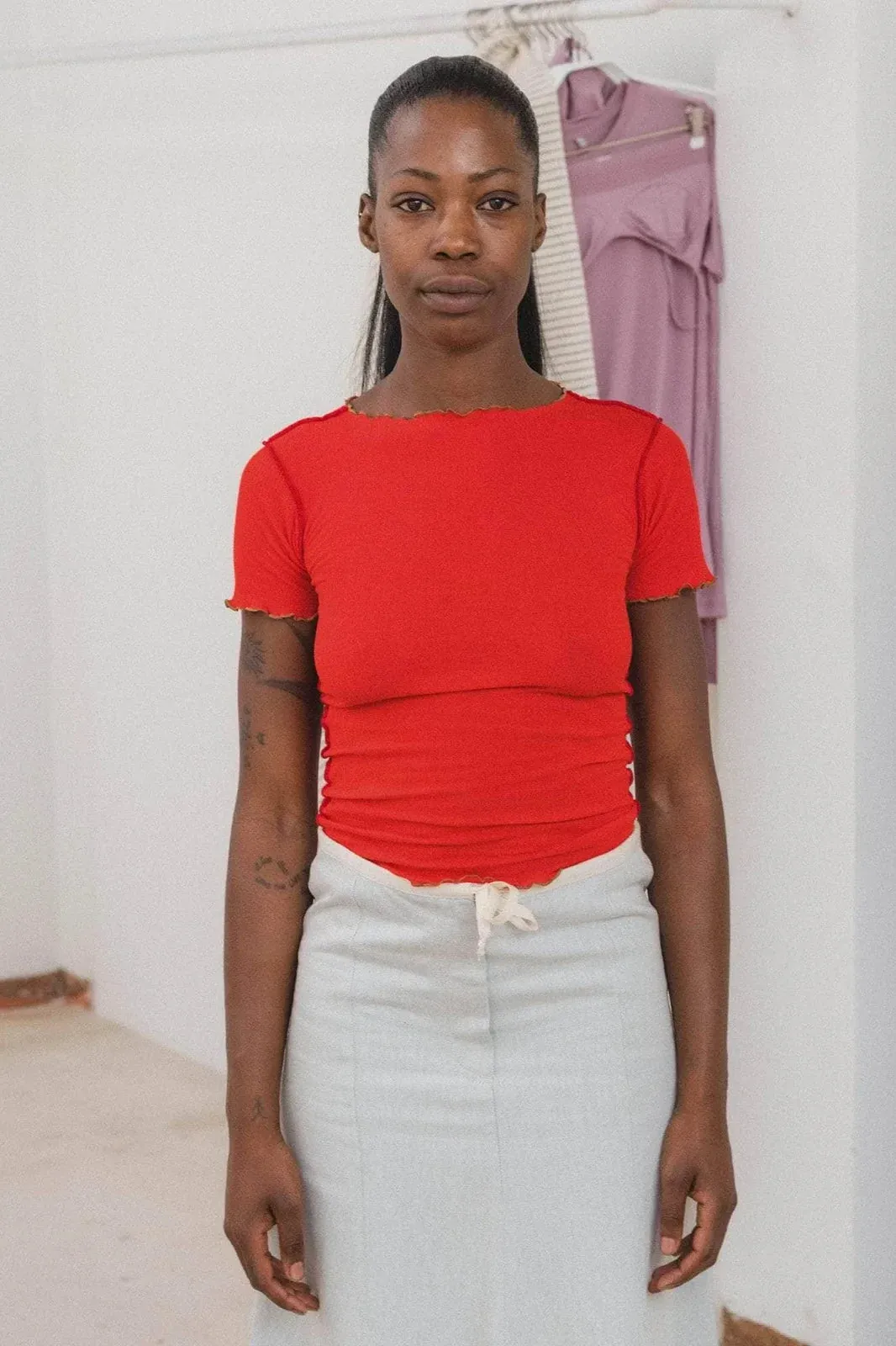 Timeless Comfort Non Irritating Tags Vein Tee Shirt