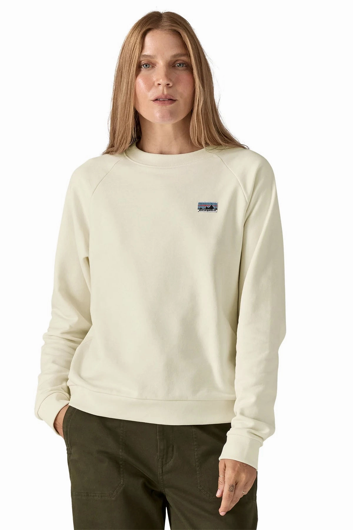 Women's Regenerative Organic Certified? Cotton Essential Top Layered Hem Detailing