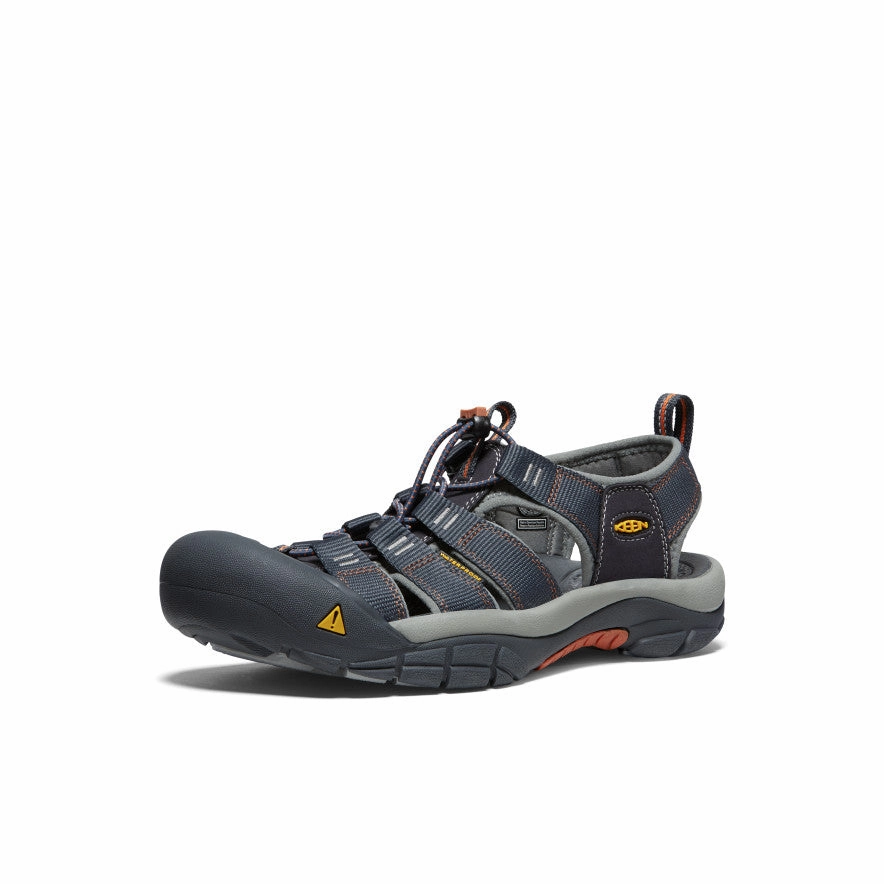 Street Chill Relaxed Walk Men's Newport H2 Sandal  |  India Ink/Rust