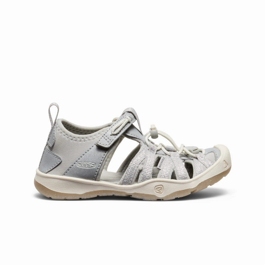 Travel Footwear Seaside Wear Little Kids' Moxie Sandal  |  Silver