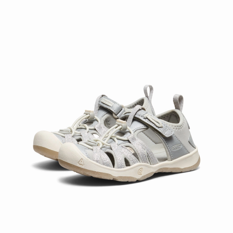 Arch Cradle Little Kids' Moxie Sandal  |  Silver