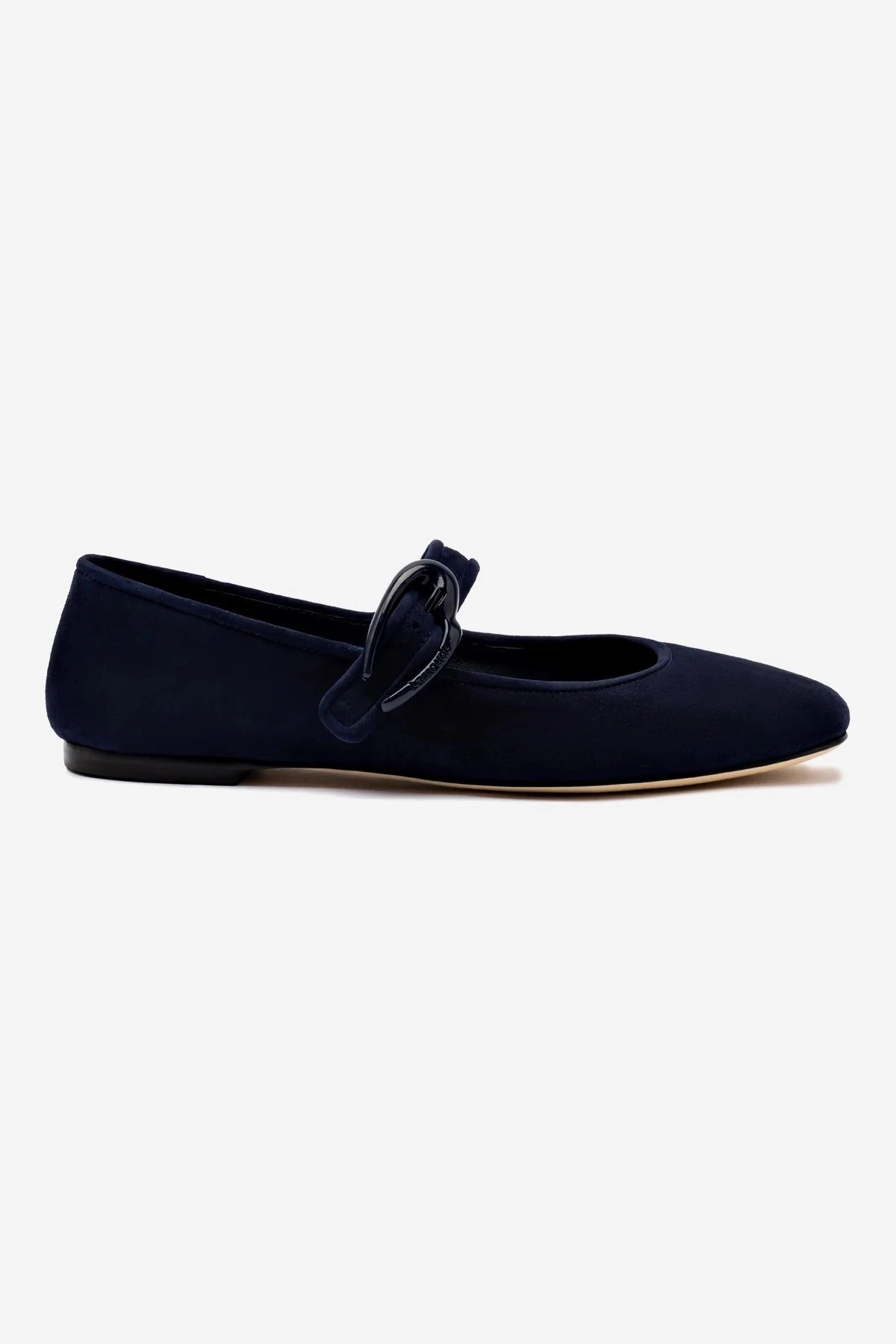 Verona Ballet Flat In Navy Suede Beach Air