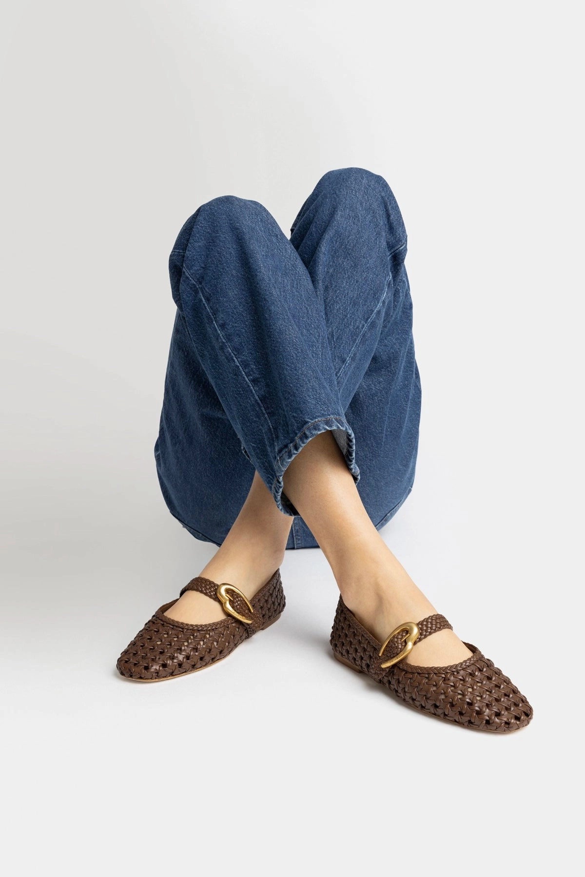 Verona New Macrame In Burnt Umber Leather Easy Slip-On Shoes