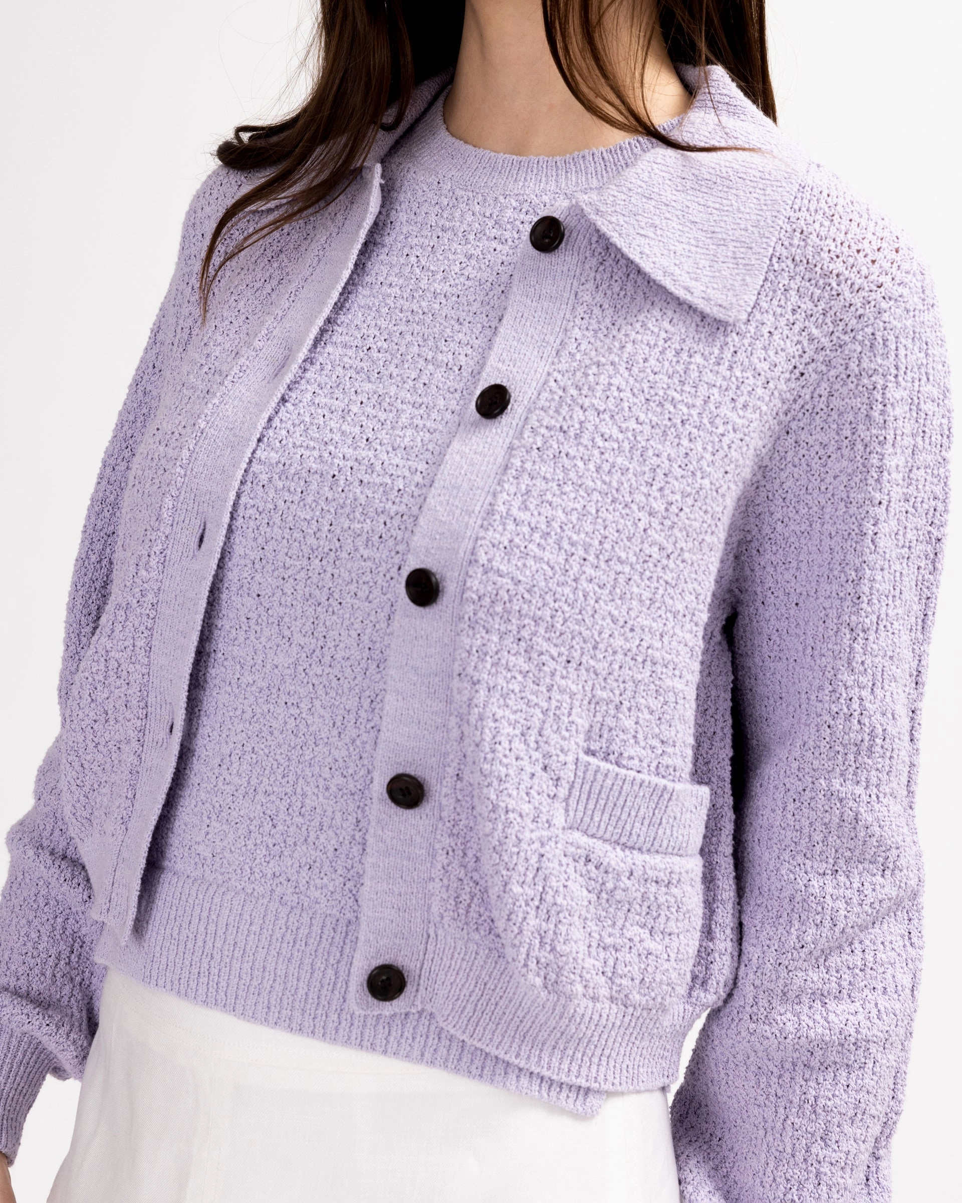 Veronica Cardigan Noise Reducing Hardware Day To Night