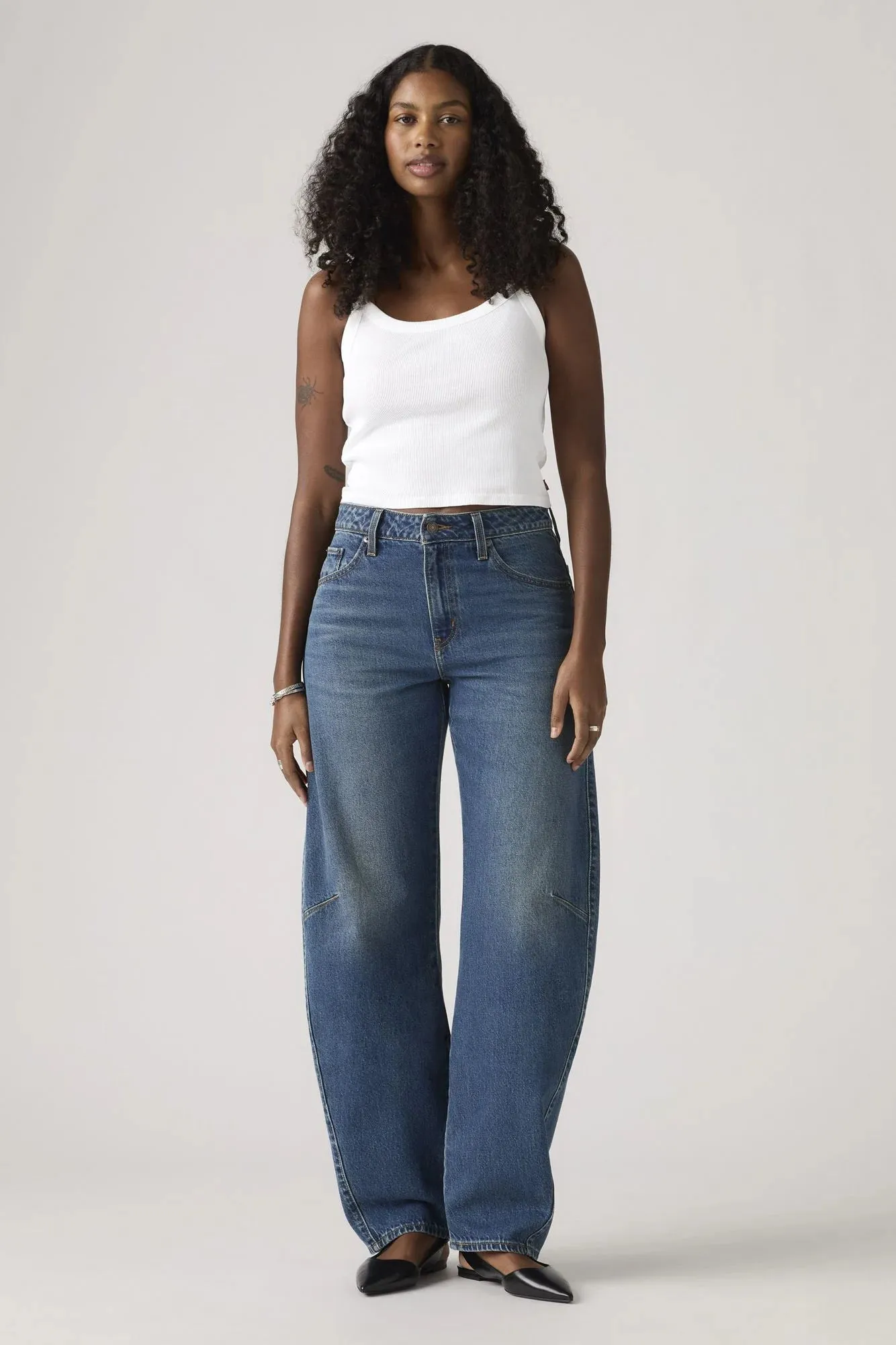 Baggy Dad Barrel Simple Comfort Wear Tight Fit