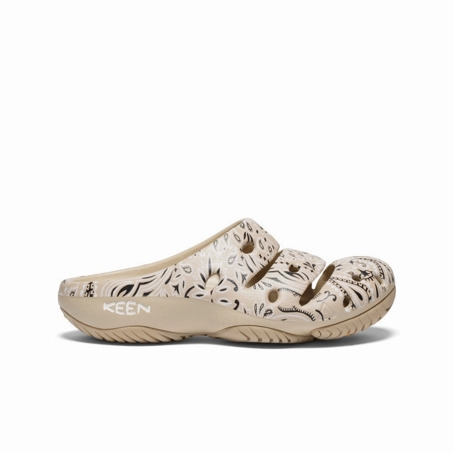 No Fuss Women's Yogui Arts Clog x Hide and Seek  |  H&S Sand