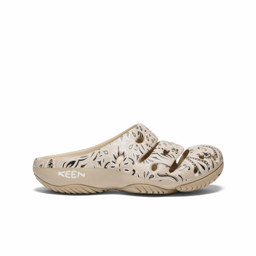 Comfy Motion Women's Yogui Arts Clog x Hide and Seek  |  H&S Sand