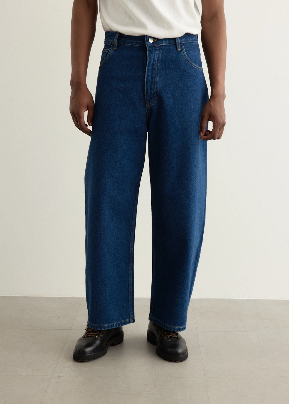 Paolo Denim Volume Pants Everyday Neutral