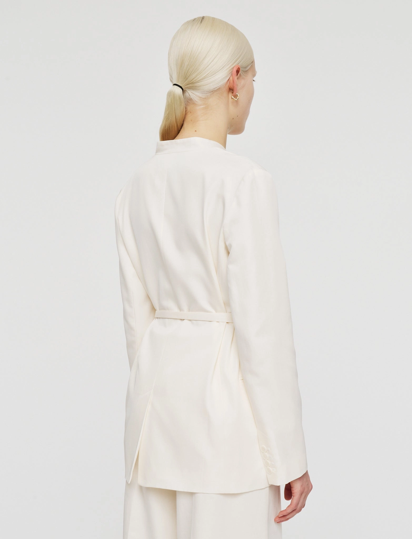 Victor Soft Cotton Silk Jacket Fitted