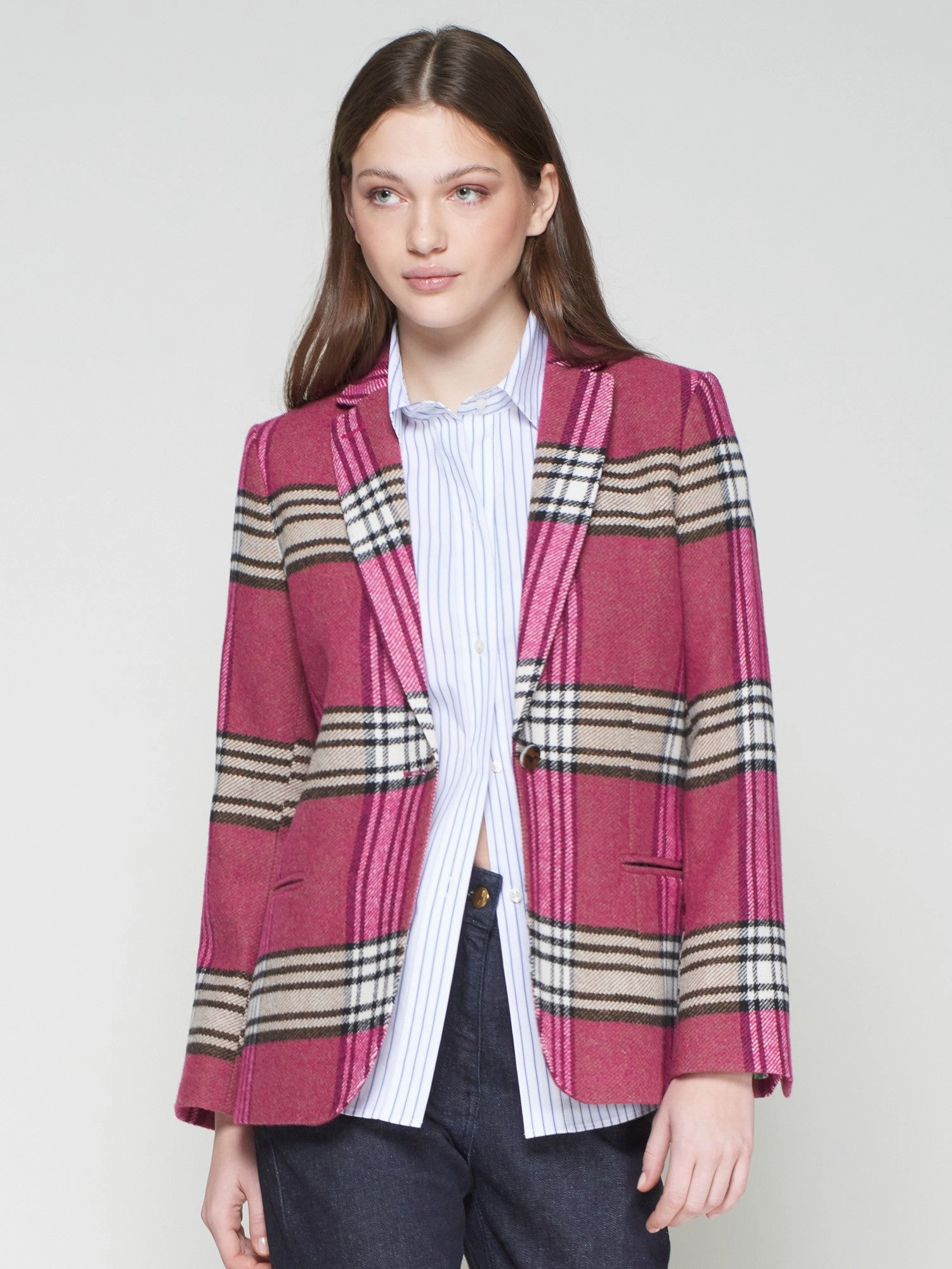 Cool Season PLAID BLAZER