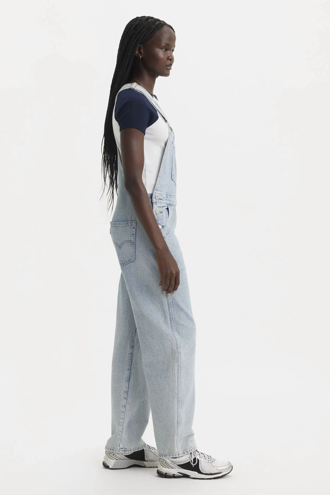 Breath Friendly Comfy Waist Vintage Overalls