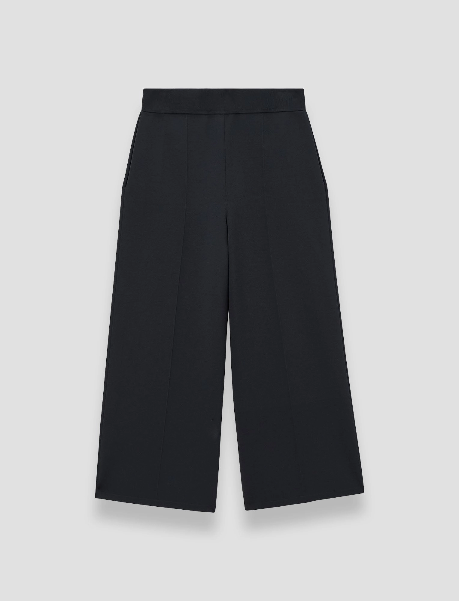 Viscose Knit Stretch Culottes No Season Cool Layering