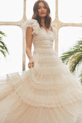 Vivian V-Neck Gown Party Perfect