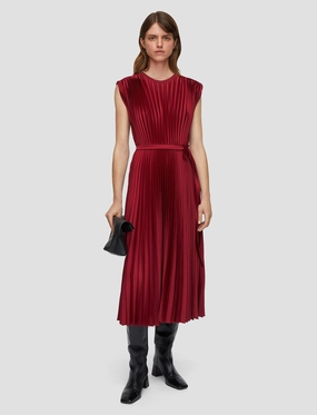 Volta Knit Weave Pliss Dress HeatTrapping Fibers