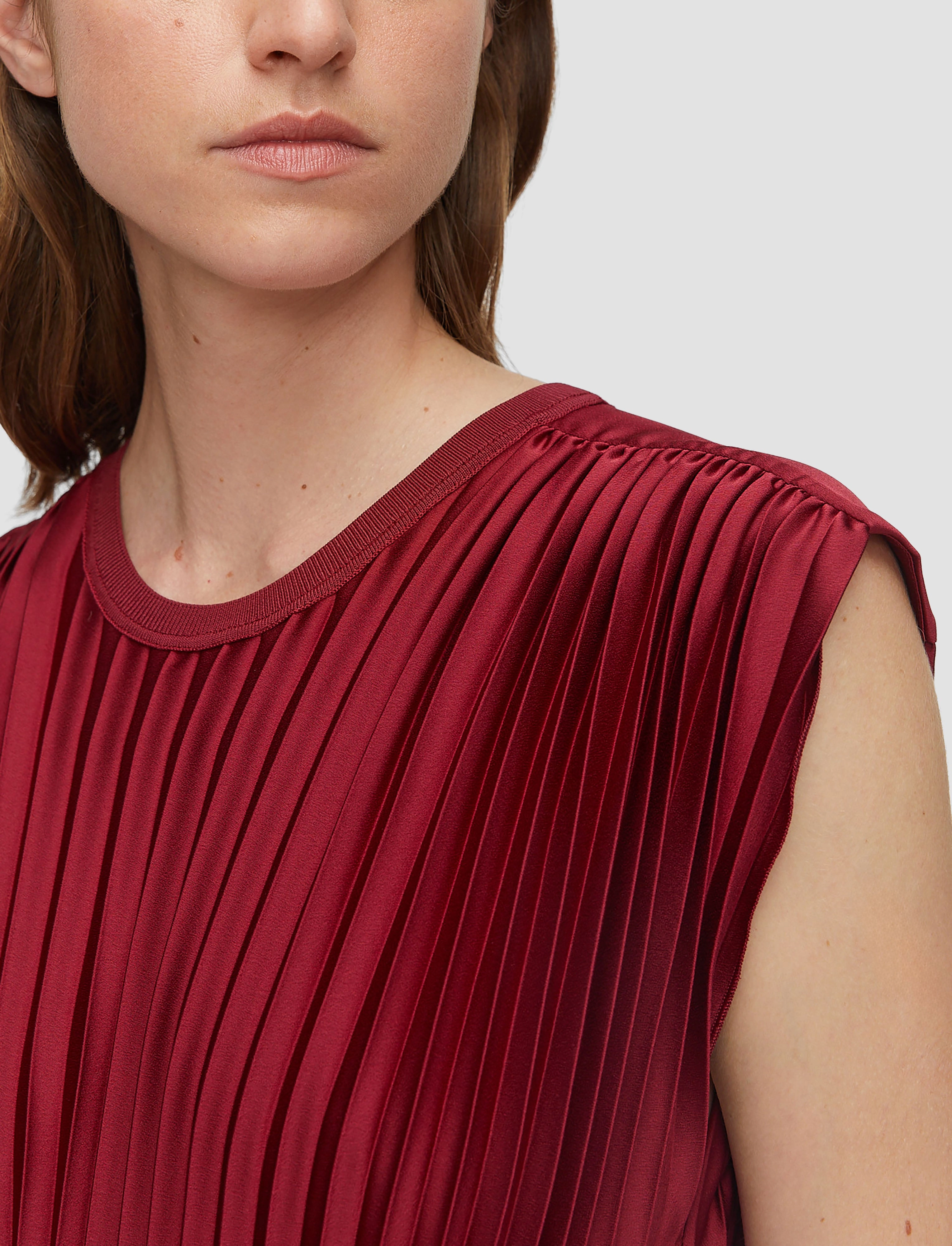 Volta Knit Weave Pliss Dress Classic Ready