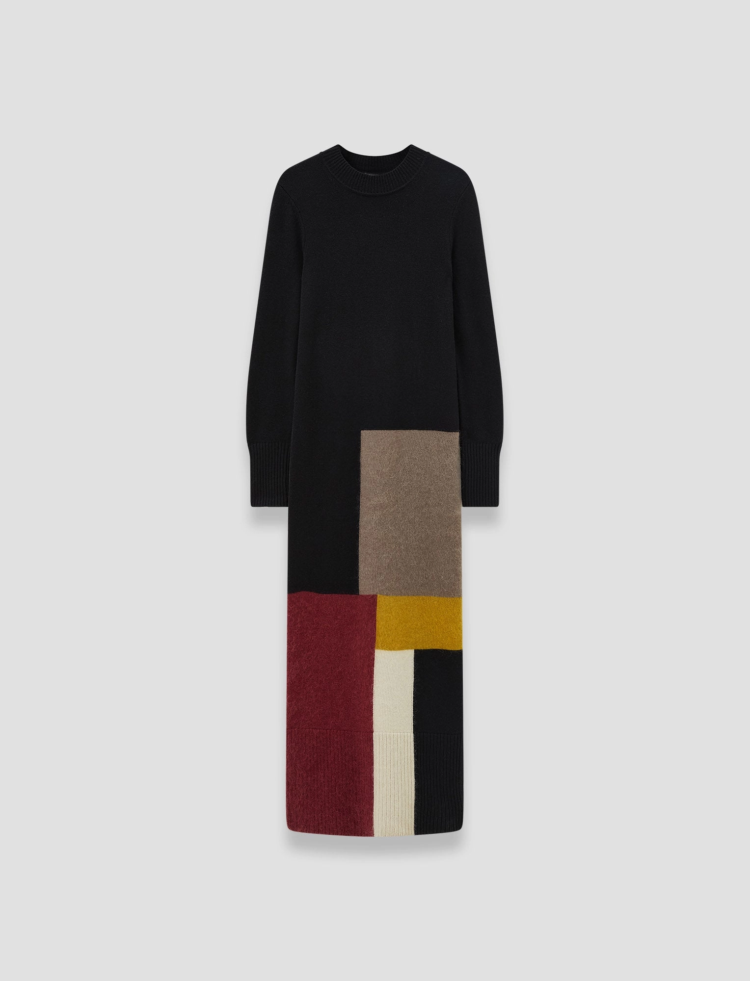 Overlay Wool Dress Thermoregulating Fabric