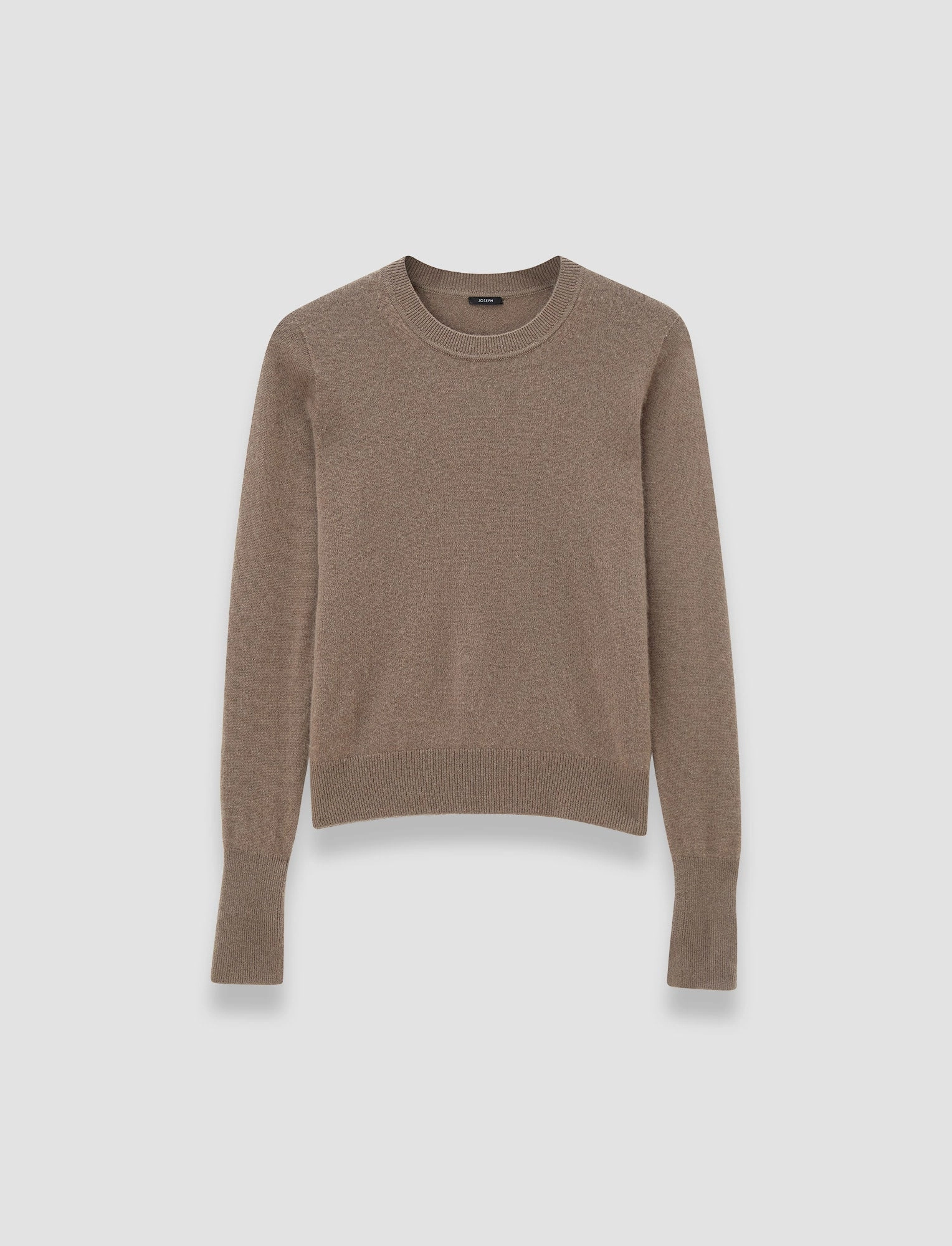 Minimal Shrinkage MoistureWicking Light Pure Cashmere Round Neck Jumper