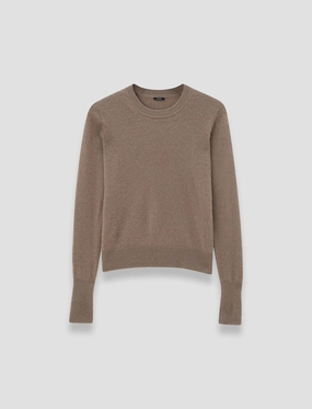 Minimal Shrinkage MoistureWicking Light Pure Cashmere Round Neck Jumper