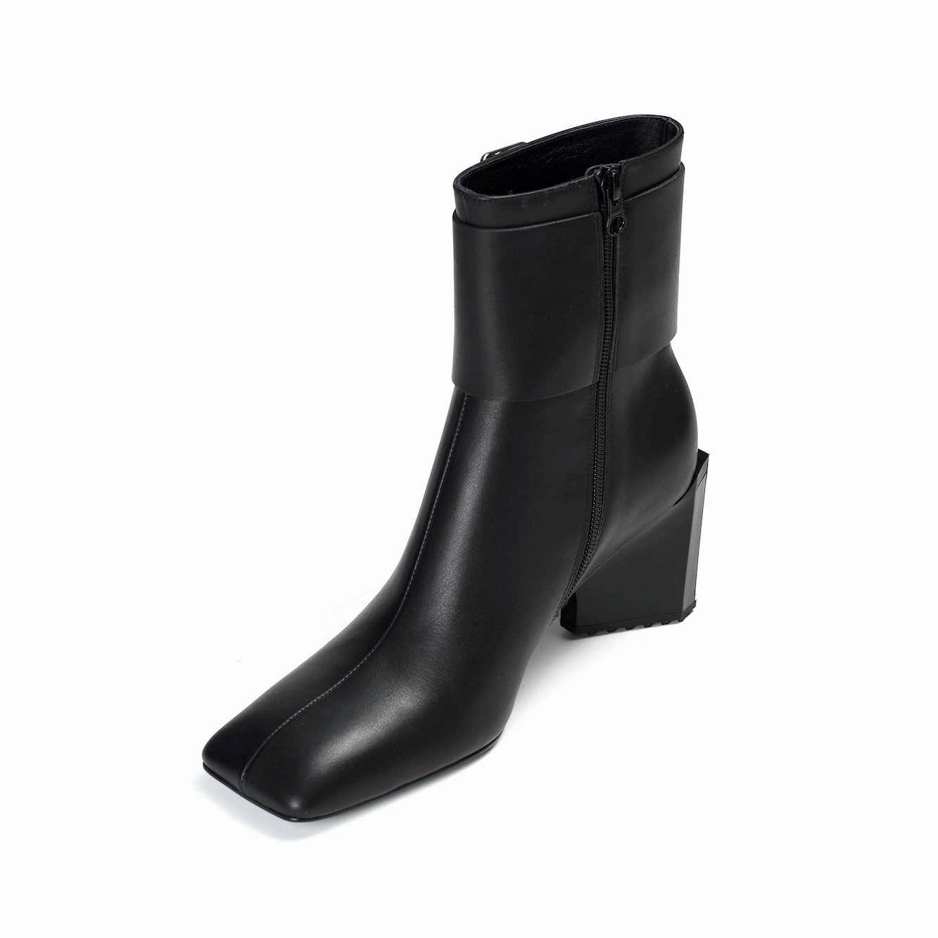 Classic Glow Comfortable Heel MIRROR SLEN BLACK