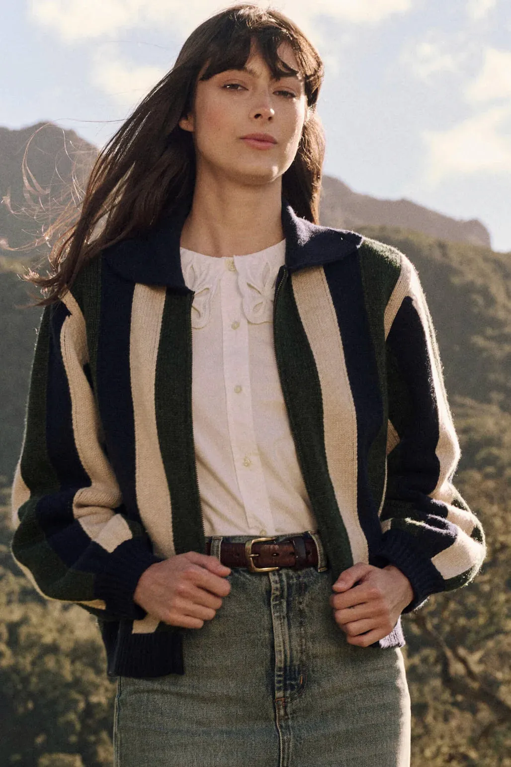 The Zip Front Cardigan Casual Essentials